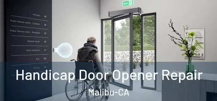  Handicap Door Opener Repair Malibu-CA